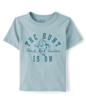 Baby And Toddler Boys Matching Family Easter The Hunt Is On Graphic Tee