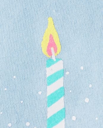 Girls Birthday Cake Graphic Tee