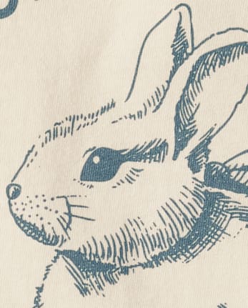 Girls Easter Cottontail Sweets Graphic Tee