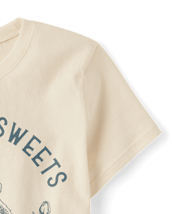 Girls Easter Cottontail Sweets Graphic Tee
