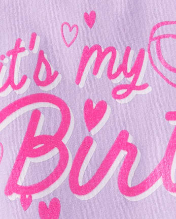 Girls It's My Birthday Graphic Tee