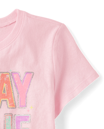 T-shirt graphique girly pour l'anniversaire des filles