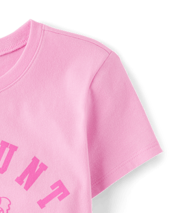 Girls Matching Family Easter The Hunt Is On Graphic Tee