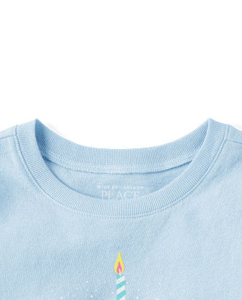 Baby And Toddler Girls Birthday Cake Graphic Tee