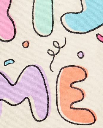 T-shirt graphique d'anniversaire pour bébés et petites filles