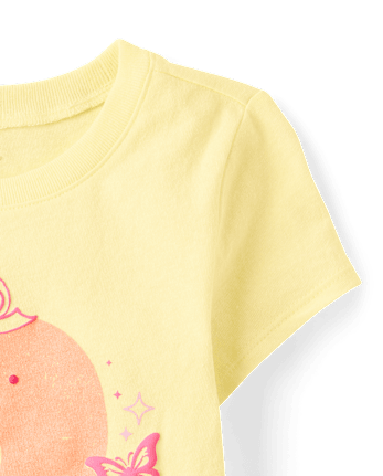 Baby And Toddler Girls 2 Birthday Graphic Tee