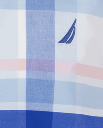 Boys NauticaÂ®Â Plaid Button Up Shirt