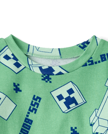 Boys Minecraft™ Snug Fit Cotton Pajamas