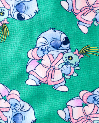 Baby And Toddler Girls Stitch™ Snug Fit Cotton Pajamas