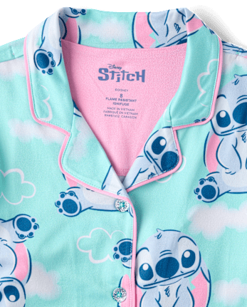 Girls Stitch™ Button Front Pajamas