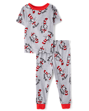 Baby And Toddler Dr. Seuss Cat In The Hat™ Pajamas - MULTI CLR