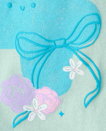 Baby And Toddler Girls 4 Birthday Graphic Tee