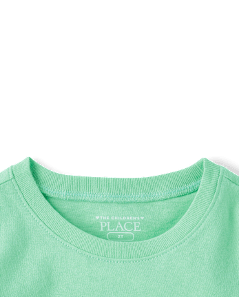Baby And Toddler Girls St. Patrick's Day Cute Clover Graphic Tee