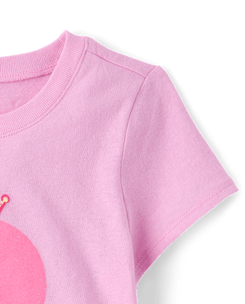 Baby And Toddler Girls 3 Birthday Graphic Tee