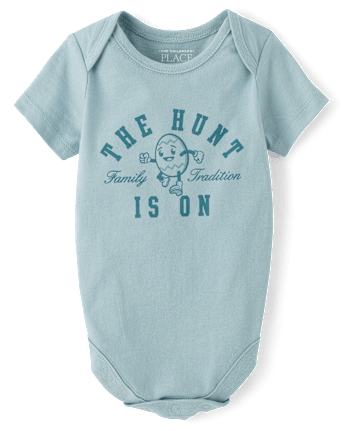 Baby Matching Family Easter The Hunt Is On Graphic Bodysuit