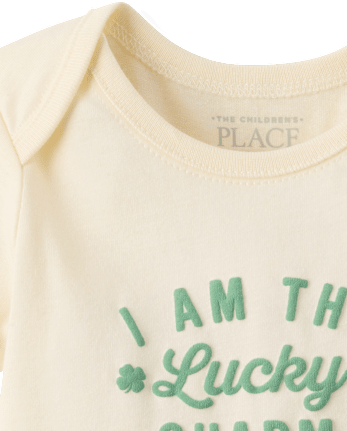 Baby Lucky Charm Graphic Bodysuit