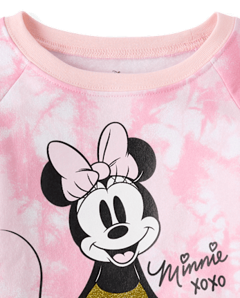 Girls Minnie Mouse Sweatshirt