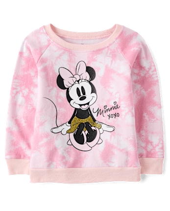 Girls Minnie Mouse Sweatshirt