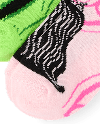 Baby And Toddler Girls Wickedâ¢ Ankle Socks 6-Pack