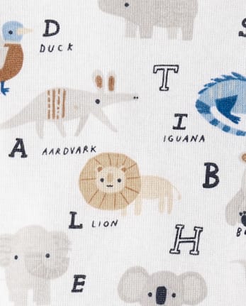 Baby Boys Animal Bodysuit 5-Pack