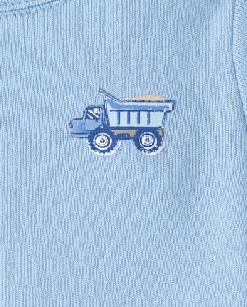 Baby Boys Construction Vehicle Bodysuit 5-Pack