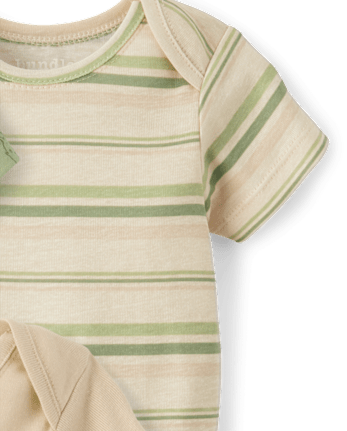 Lot de 5 bodies dinosaures pour bébé garçon