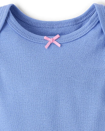 Baby Girls Bow Bodysuit 5-Pack
