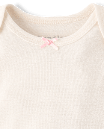 Baby Girls Bow Bodysuit 5-Pack