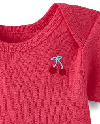 Baby Girls Cherry Bodysuit 5-Pack