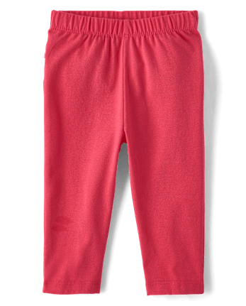 Baby Girls Gingham Ruffle Leggings 2-Pack