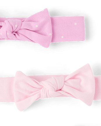 Baby Girls Floral Headwrap And Mittens 6-Pack