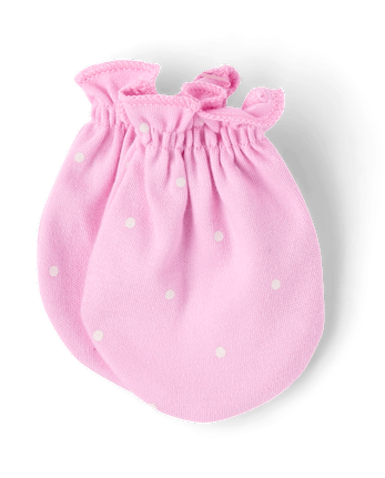 Baby Girls Floral Headwrap And Mittens 6-Pack