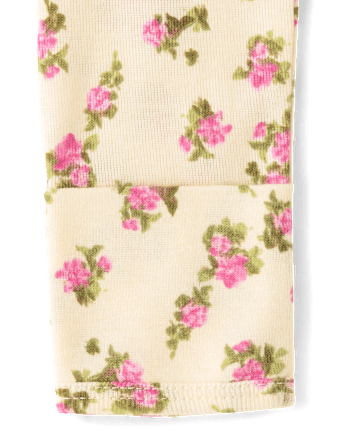 Baby Girls Floral Sleeper Gown