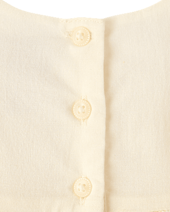 Baby Girls Eyelet Flutter Dress