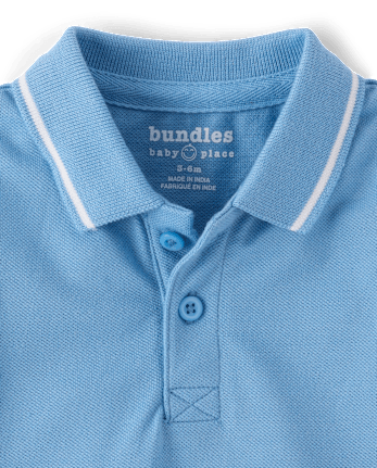 Baby Boys Tipping Polo Romper