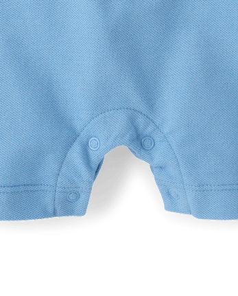 Baby Boys Tipping Polo Romper