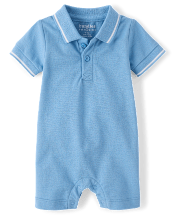 Baby Boys Tipping Polo Romper