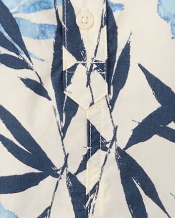 Baby Boys Tropical Romper 2-Piece Outfit Set