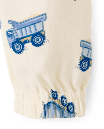 Baby Boys Construction Vehicle Jogger Pants 2-Pack