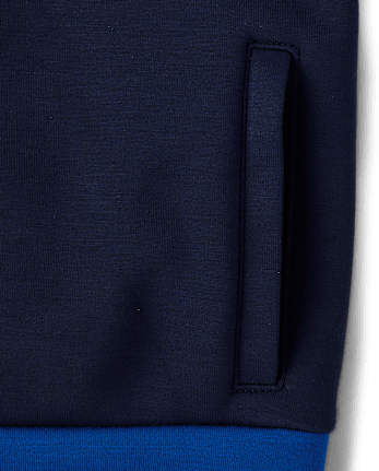 Kids Contrast Scuba Track Jacket