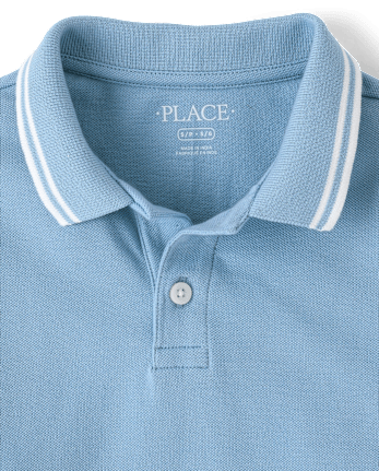 Boys Tipping Soft Pique Polo