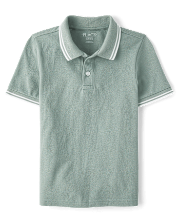 Boys Tipping Soft Pique Polo