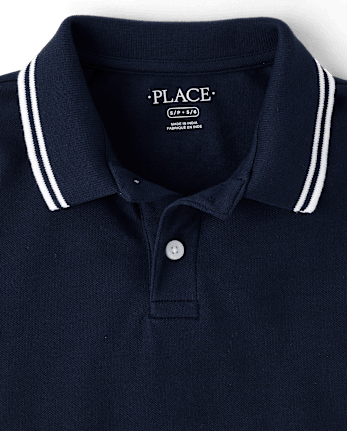 Boys Tipping Soft Pique Polo