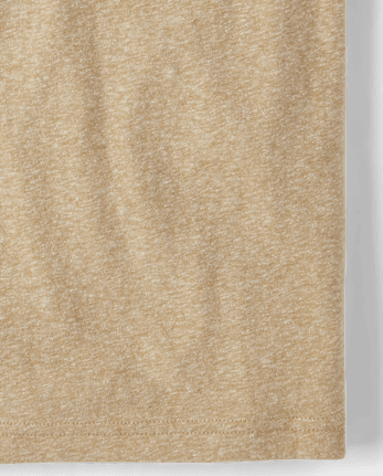 Boys Marled Henley Top