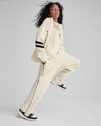 Kids Contrast Scuba Track Pants