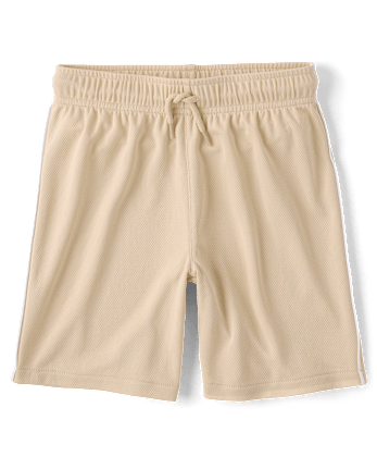 Kids Quick Dry Side Stripe Mesh Active Shorts