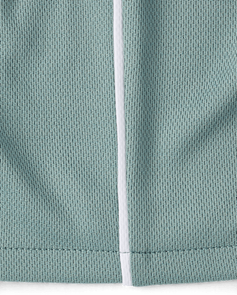 Kids Quick Dry Side Stripe Mesh Active Shorts