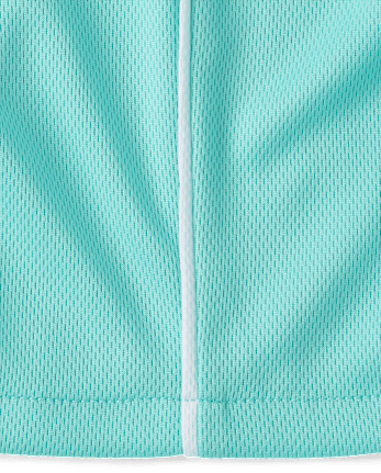 Kids Quick Dry Side Stripe Mesh Active Shorts