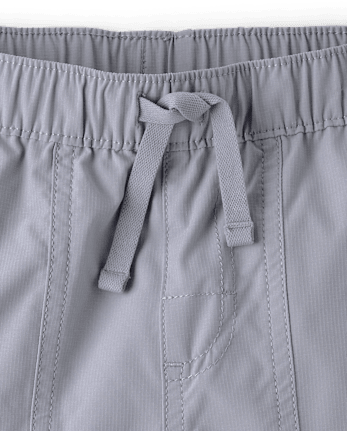 Short cargo garçon à séchage rapide en tissu ripstop