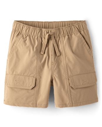 Short cargo garçon à séchage rapide en tissu ripstop